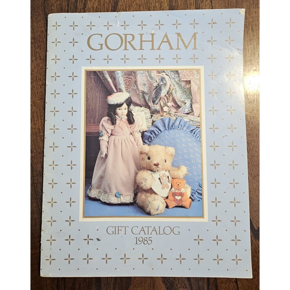 Rare Gorham 1985 Gift Catalog Book Kezi Matthews Dolls Holly Hobbie Merry Mouse